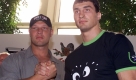 Axel Schulz und der Ukrainer Wladimir Klitschko trafen im September 1999 aufeinander. Es war Schulz' letzter Versuch, einen internationalen Titel zu erringen. Doch Klitschko erteilte dem weichen Riesen bei seinem K.o.-Sieg in der achten Runde eine Lektion. Daraufhin erklärte Schulz seinen Rücktritt. Er habe in der Weltspitze nichts mehr zu suchen, sagte er. Foto: dpa