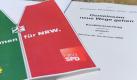 Der Koalitionsvertrag von SPD und Büdnis 90/Die Grünen in Nordrhein-Westfalen ist unterzeichnet. Foto: dpa