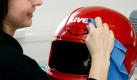 Motorradhelm/ Helm/ Uvex Sports GmbH/ Wirtschaft/ Verarbeitende Industrien/ Sportartikel/ Produktion/ Arbeitnehmer

Eine Arbeiterin des Sportartikelherstellers Uvex saeubert am Mittwoch (21.03.07) im Uvex-Werk in Lederdorn den Schriftzug 'Uvex' auf einem Helm. Seit fast 40 Jahren werden im Werk IV in Lederdorn Brillen und Helme produziert. Mit einer Investition von vier Millionen Euro wurde jetzt die Produktionsstaette in Lederdorn erweitert.
 Foto: ddp