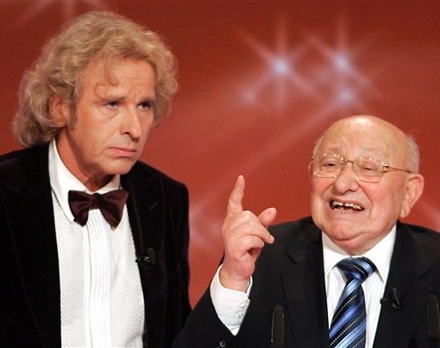 Reich-Ranicki und Gottschalk (Foto)