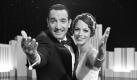 Jean Dujardin als George Valentin und Berenice Bejo als Peppy Miller in einer Szene des Stummfilms «The Artist». Foto: Delphi Filmverleih Foto: dpa