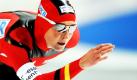 Claudia Pechstein darf nach einem Eilantrag beim Weltcup in Salt Lake City starten. Das entschied das Schweizer Bundesgericht. Pechstein hat somit doch noch die Chance, sich für die Olympischen Spiele zu qualifizieren. Foto: ddp
