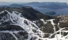 Panoramasicht auf Cypress Mountain. Schneesicher ist der Hügel keinesfalls. Noch Ende Januar herrschten in Vancouver frühlingshafte Temperaturen. Foto: ap