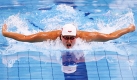 Liu Zige aus Schanghai schwimmt im Schmetterlingstil bei den Chinesischen Nationalen Spielen. Sie hat den Weltrekord um 1,6 Sekunden unterboten. Foto: ap