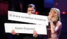 Aber auch Nina Ruge steht ihm gut. Neben ihr moderierte er 2005 im Münchner Prinzregententheater die Verleihung des Bayerischen Fernsehpreises. Foto: ddp