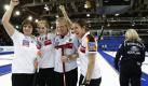 Die deutschen Curlerinnen können sich seit Sonntag Weltmeisterinnen nennen. Im Finale siegten sie gegen Schottland mit 8:6. Foto: AP