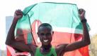 Geoffrey Mutai pulverisierte bei seinem Triumph eine zehn Jahre alte Bestmarke. Foto: Justin Lake Foto: dpa