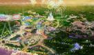 Shanghai, China. Der US-Unterhaltungskonzern Walt Disney hat mit dem Bau des ersten Themenparks auf dem chinesischen Festland begonnen. In fünf Jahren soll das neue Disneyland fertiggestellt sein und jährlich ca. 7,3 Millionen Besucher anziehen. Foto: dapd