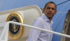 US-Präsident Barack Obama reiste nach Paterson, um sich die Zerstörungen anzusehen, die Hurrikan Irene verursacht hat.  Foto: dapd