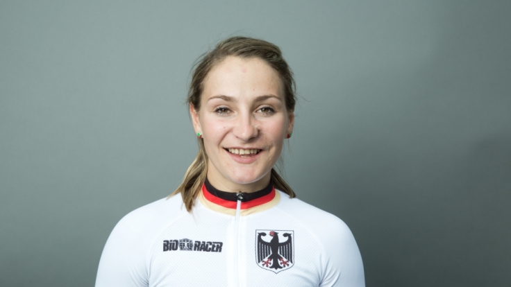 Die Radsportlerin Kristina Vogel nimmt 2016 bei den Olympischen Spielen in Rio teil.