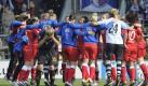 Im Rückspiel gegen den FCR Duisburg konnten die Fußballerinnen von Turbine Potsdam mit 1:0 einen Sieg verbuchen und ziehen somit ins Finale der Champions League ein. Den Treffer für Turbine erzielte die Japanerin Yuki Nagasato. Das Endspiel findet am 26. Mai in London statt. Foto: dpa