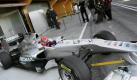 Erst sehr spät trumpfte Mercedes GP mit dem runderneuerten Silberpfeil auf. Foto: dpa