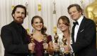 Die großen Gewinner des Abends: bester Nebendarsteller: Christian Bale, beste Hauptdarstellerin ging an Natalie Portman, beste Nebendarstellerin: Melissa Leo aus The Fighter und bester Hauptdarsteller: Colin Firth. Weitere Details über die Oscars Gewinner lesen Sie hier. Foto: dapd