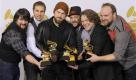 Newcomer des Jahres wurde die Zac Brown Band. Die sechs Countrysänger erhielten den Grammy für die beste Nachwuchsgruppe. Foto: ap