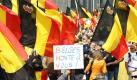 Belgier demonstrieren Mitte Mai für die Einheit ihres Landes. In Belgien wird am heutigen Sonntag ein neues Parlament gewählt. Dabei entscheidet sich womöglich die Zukunft des Staates, denn Flamen und Wallonen haben sich seit längerem in einen erbitterten Sprachstreit verkeilt. Foto: dpa