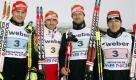 Der starke Autritt als Team bei der Tour de Ski hat gezeigt: In der Staffel ist für die Langläufer durchaus Großes möglich. Auch in den Einzelrennen, mit Ausnahme des Sprints, könnte es für Tobias Angerer, Rene Sommerfeldt, Axel Teichmann, oder Jens Filbrich mit Medaillen klappen. Foto: ap