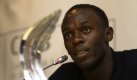 Nun ist er der Athlet des Jahres:Usain Bolt erhielt die begehrte Trophäe am Sonntag in Monaco. Foto: ap