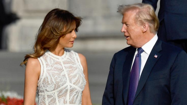 Immer wieder gibt es Gerüchte über den Zustand der Ehe von Donald und Melania Trump.