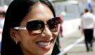Singer Nicole Scherzinger is seen in the grid prior to the race at the Hungaroring race track in Mogyorod near Budapest, Hungary, Sunday 26 July 2009. Photo: FELIX HEYDER +++(c) dpa - Bildfunk++ Foto: dpa