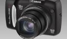 Auf dem dritten Platz des Rankings ist auch ein Canon-Gerät. Die Powershot SX 120 IS ist zudem mit etwa 165 Euro die günstigste Kamera mit dem Test-Urteil Gut. Im CSR-Ranking hat Canon die Tester aber nur wenig überzeugt. Foto: Canon
