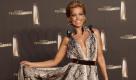 Wie schon drei Tage zuvor bei der Verleihung der Goldenen Henne, bewies Moderatorin Sylvie van der Vaart wieder einmal, dass man ihr in Sachen Stilsicherheit nichts vormachen kann. Ihr langes Kleid war elegant, wegen des Schlangenmusters und des goldenen Gürtels aber auch irgendwie sexy. Die Haare, die dank Extensions am Donnerstag noch lang war, trug sie in Köln wieder kurz. Einziger Wermutstropfen: ihr unnatürlich wirkendes Barbielächeln.  Foto: dapd