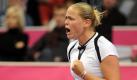 Anna-Lena Grönefeld gleicht im Viertelfinale des Fed Cups für Deutschland aus. Foto: dpa