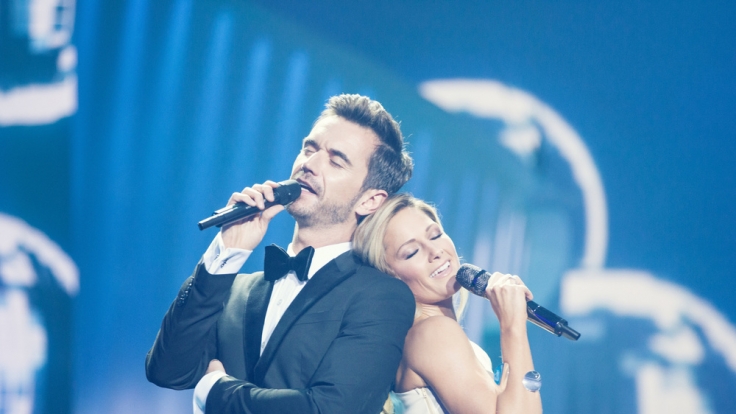 Helene Fischer und Florian Silbereisen im Duett.