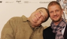 Hatten viel Spaß zusammen auf dem roten Teppich:Schauspieler John Goodman und Regisseur Sönke Wortman. Foto: dpa