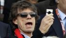 Der Frontmann der Rolling Stones ließ sich diesen Klassiker natürlich nicht entgehen und knipste ein paar Bilder für das private Fotoalbum. Foto: ap