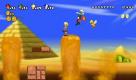 Nicht nur mit Kult, sondern auch mit tollen Animationen punktet das Wii-Abenteuer. Die ägyptische Landschaft lässt beispielsweise Sandfontänen aufwallen, die manchmal trügerische Sicherheit vorspielen. Foto: Nintendo