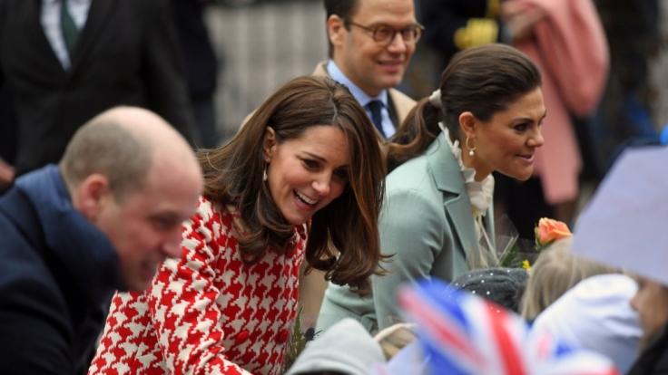 Herzogin Kate ehrt das Ansehen von Prinzessin Diana.