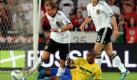 Mario Götze machte den Brasilianern zu schaffen. Der Dortmunder war der Mann der Partie und erzielte das 2:0. Foto: dpa