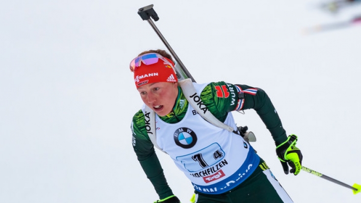 Laura Dahlmeier geht in Annecy optimistisch an den Start.