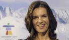 Katarina Witt bei der Präsentation der Olympia-Berichterstattung von ARD und ZDF in Berlin. Foto: dpa