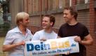 Die Gründer von DeinBus.de (von links): Alexander Kuhr, Christian Janisch und Ingo Mayr-Knoch. Foto: DeinBus.de