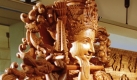 wikipedia:The Hindu god, Lord Krishna, the 8th incarnation of the Hindu god Vishnu had 16,108 wives Although there is controversy regarding this because some Hindu scholars argue that Krishna left Brindabon (where he spent his childhood with some male and female company) at the age of 12 to save his birth place from the evil king, Kans. Historically, kings routinely took concubines (such as the Vijaynagara emperor, Krishnadevaraya). In the post-Vedic periods, polygamy declined in Hinduism, and is now considered immoral,[14] although it is thought that some sections of Hindu society still practice polyandry, in the areas of Tibet, Nepal, and China.

Eine Besucherin informiert sich mit dem Audioguide in der ständigen Ausstellung des neuen Kompetenzzentrums für Holzbildhauerkunst in Lichtenstein am Mittwoch (18.07.2001) über die Teakholzarbeiten aus dem indischen Kerala, welche die Gottheiten Krishna darstellen. Seit der Eröffnung vor einem Monat haben bereits über 3.000 Gäste die Präsentation gesehen. Über 600 Exponate aus vier Kontinenten hat der ehemalige Siemens-Manager Peter Daetz zusammengetragen oder als Auftragswerke fertigen lassen und als Stiftung der Stadt Lichtenstein für 75 Jahre zur Ausstellung im Schlosspalais zur Verfügung gestellt. In Lichtenstein sind vor allem auch Holzbildhauer aus der ganzen Welt willkommen, um sich auf Symposien und Fachtagungen weiterzubilden. dpa/lsn (Film) Foto: dpa