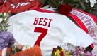 Nicht offiziell depressiv, aber dennoch gescheitert: George Best war einst eine Fußballikone. Doch der Nordire war auch ein Lebemann, seine Karriere befand sich nach zahlreichen Alkoholexzessen schon im Alter von 25 Jahren im freien Fall. Er starb 2005 im Alter von 59 Jahren an einer Niereninfektion, eine Nebenwirkung jener Medikamente, die Best nach einer Lebertransplantation hatte einnehmen müssen. Foto: dpa