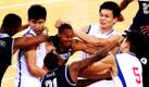 Whrend sich die USA und China auf der politischen Bhneum Einigkeit bemhen, geht es beim sportlichen Aufeinandertreffen der Gromchte eher derb zu. Ein Basketballspiel der amerikanischen Georgetown University gegen die chinesischen Bayi Rockets musste wegen Handgreiflichkeiten abgebrochen werden. Foto: dapd