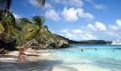 Paradiesische Temperaturen finden Badeurlauber derzeit nur bei den Fernreisezielen. Foto: dpa