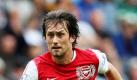 Der VFL Wolfsburg will offenbar den ehemaligen Dortmunder Thomas Rosicky zurück in die Bundesliga holen. Der Berater des tschechischen Nationalspielers, Pavel Paska, soll sich Medienberichten zufolge gestern zu Gesprächen in Wolfsburg eingefunden haben. Der Verein wollte sich zu den Gerüchten nicht äußern. Foto: dapd