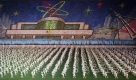 ...huldigt sich das Regime mit gigantischen Jubelfeiern selbst. Wie hier im September 2009 im Mai-Stadion in Pjönjang werden dann tausende Nordkoreaner mobilisiert... Foto: ap