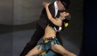 Isaac und Laura tanzen gemeinsam beim vierten World Salsa Festival in Kolumbien. Das Paar tritt für die USA an. Foto: dpa