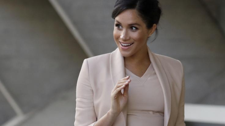Herzogin Meghan wird in wenigen Wochen zum ersten Mal Mutter.