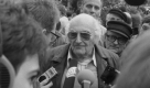 Stefan Heym war Alterspräsident von 1994 bis 1998. Foto: wikipedia/ Deutsches Bundesarchiv