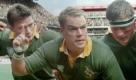 Mannschaftskapitän Francois Pienaar (Matt Damon) schwört sein Team ein. Foto: Warner 