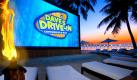 Einmaliges Ambiente: Im Resort von David Copperfield gibt es ein Strand-Kino. Foto: Mushacay/Imagine Nation Company, Inc