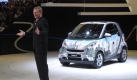 Noch so ein Spielverderber: Der Smart Fortwo ist der deutsche Alleinunterhalter im Kleinwagensegment auf der Show in Shanghai.  Foto: news.de