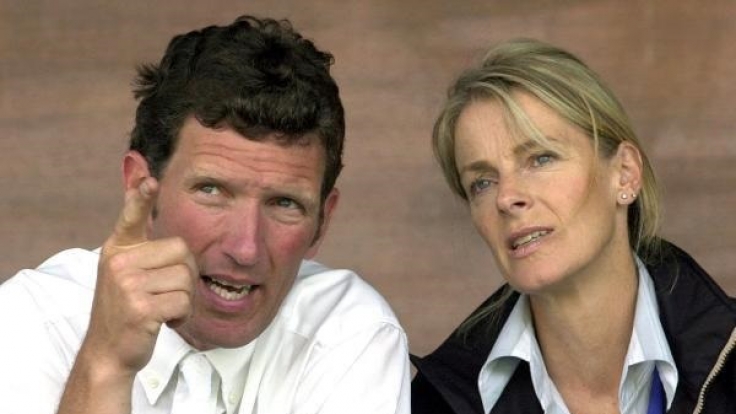 Ludger Beerbaum mit seiner Ex-Frau Barbara.