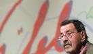Günter Grass macht sich für Amos Oz stark. Foto: dpa