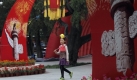 Seit Tagen sind Chinesen aus dem ganzen Land in die Hauptstadt Peking gekommen, um ihren Urlaub während der Nationalfeiertage dort zu verbringen. Foto: ap